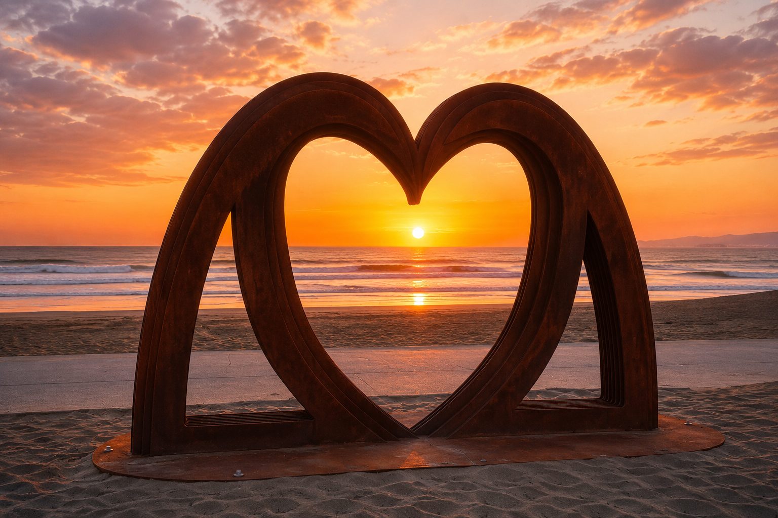 サンフランシスコの Wave Heart
